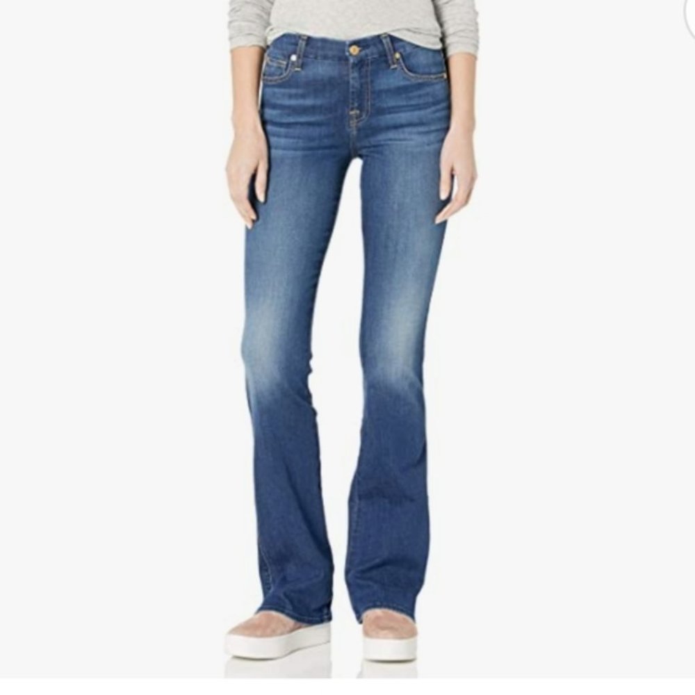 7 for all mankind boot cut jeans